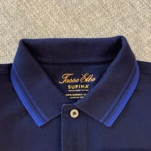 📶 Used & dry cleaned Tasso Elba Men’s Polo size M